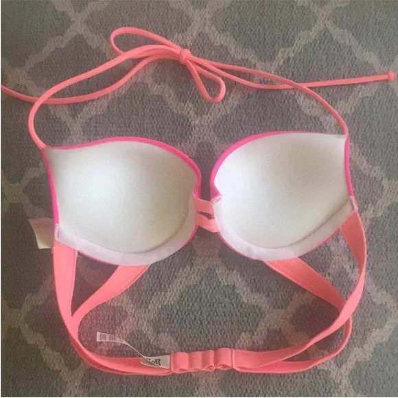 NWT PINK Victoria's Secret Bathing Suit Top Size XS - Picture 3 of 6